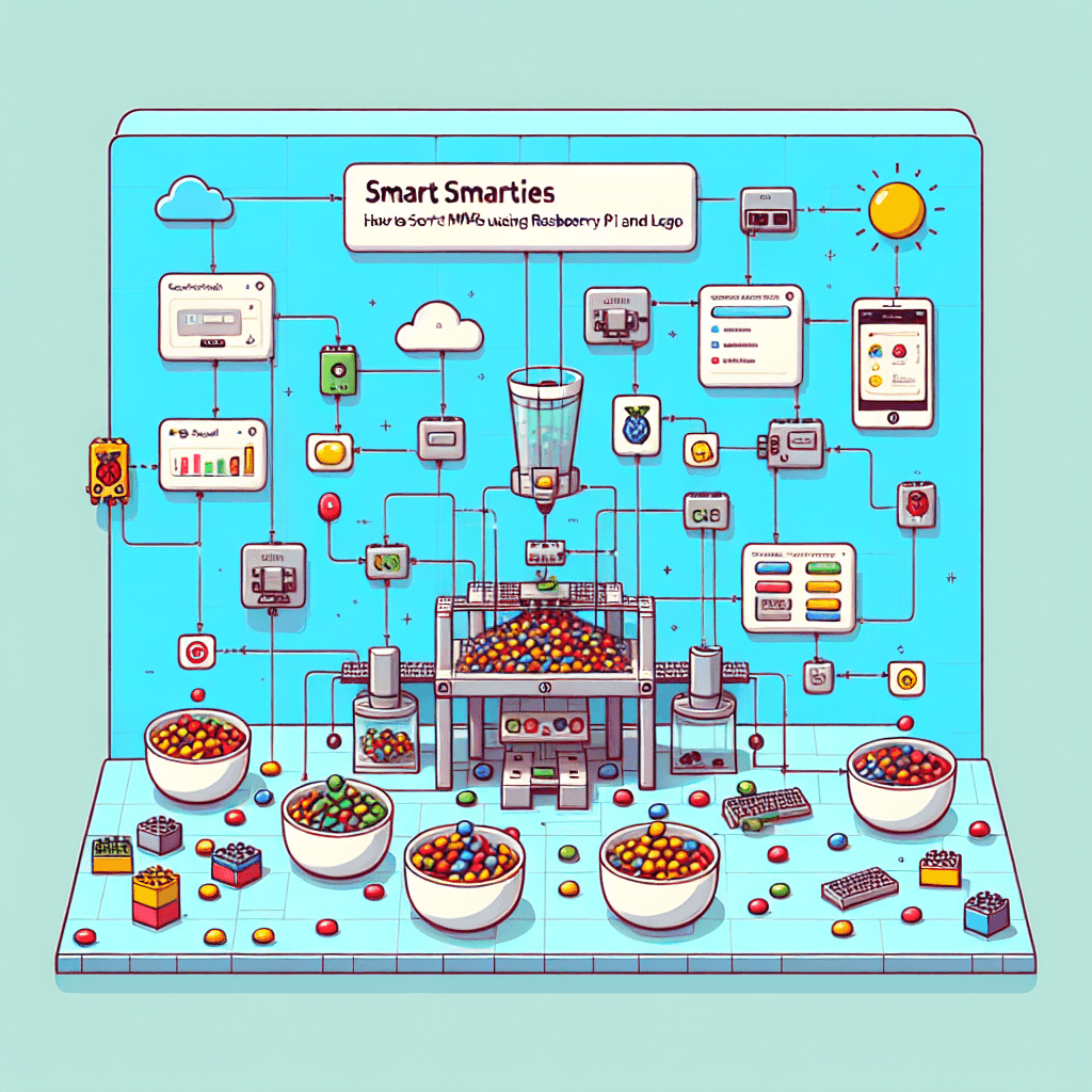 Smart Smarties: How to sort M&Ms using Internet of Things, Raspberry Pi and Lego
