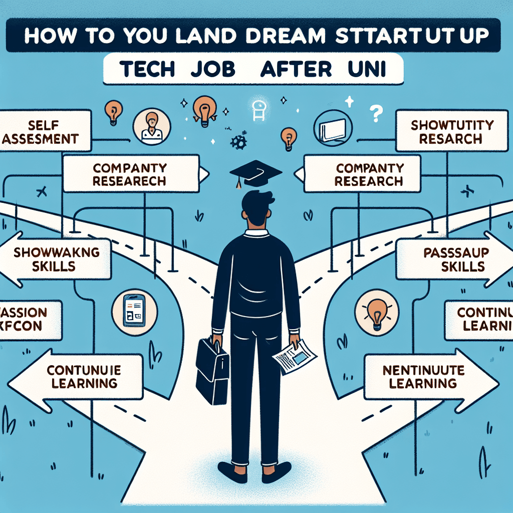 How to land your dream startup tech job after uni